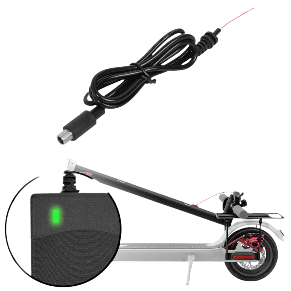 Câble de Charge 12V Xiaomi M365 / PRO / Ninebot – Prise DC 8 mm-cable de chargement pour trottinette électrique Wayvolt