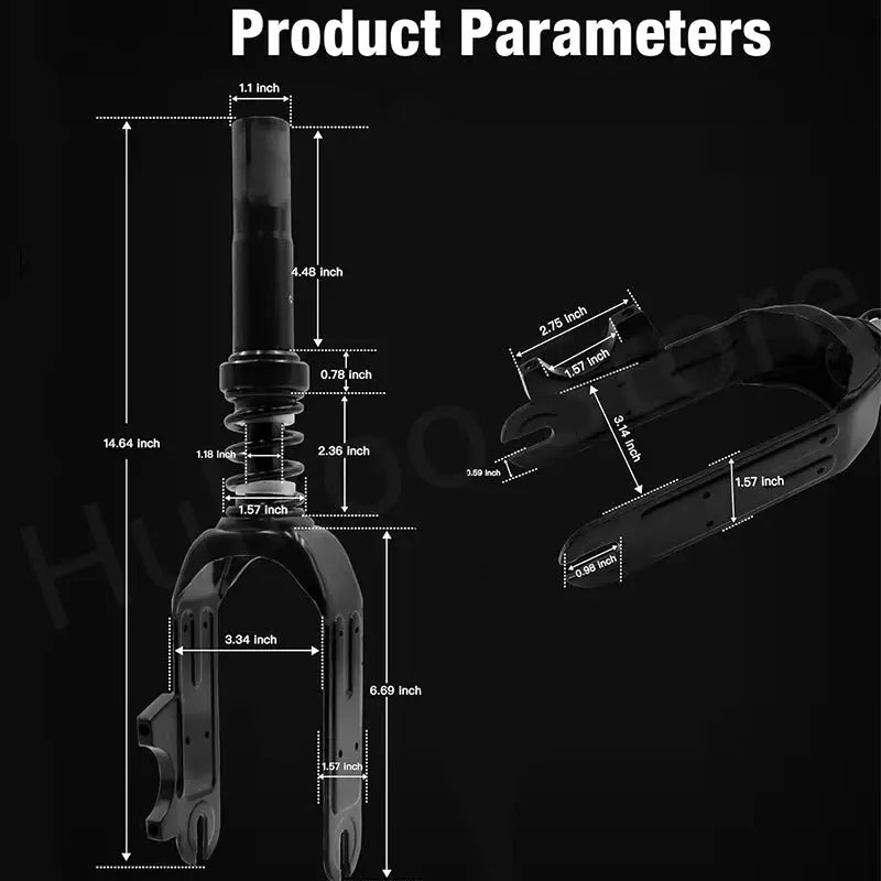 Amortisseur Avant d'Origine pour Ninebot F2 Pro - Wayvolt