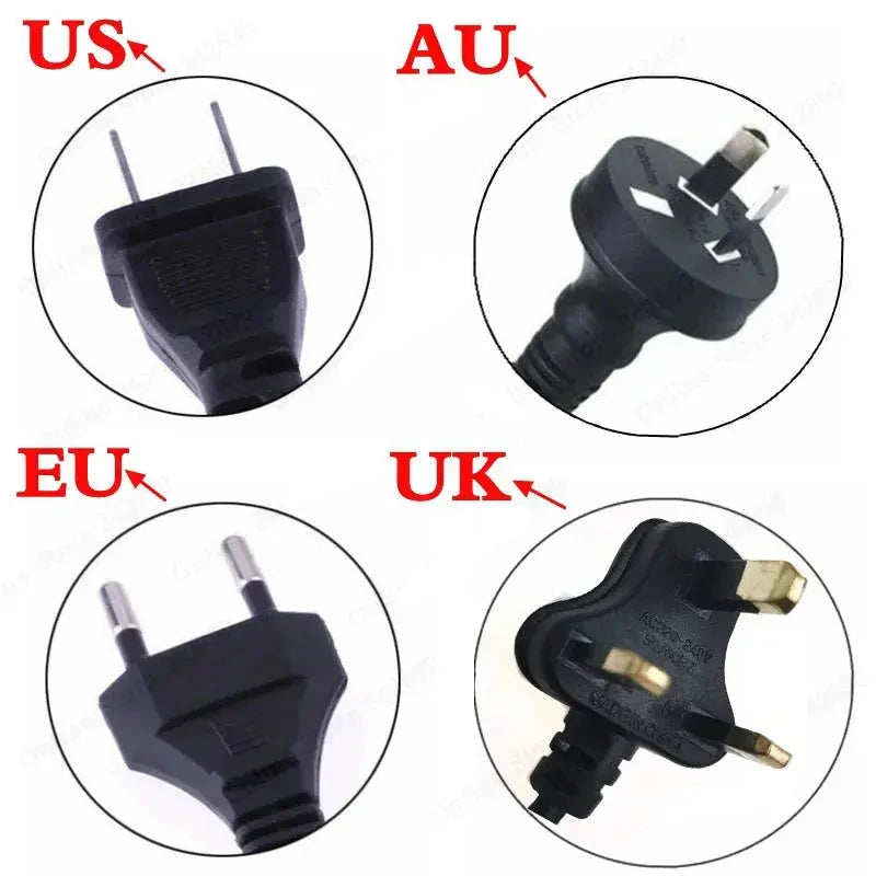 Chargeur 54.6V 2A pour chargeur de batterie li-ion 48V prise/connecteur cc pour batterie Lithium Ebike 48V 13S Wayvolt