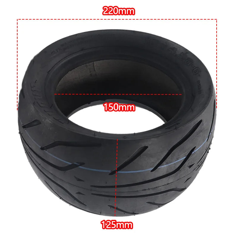 Pneu Tubeless 10x4.50-6-Pneu pour trottinette électrique Wayvolt