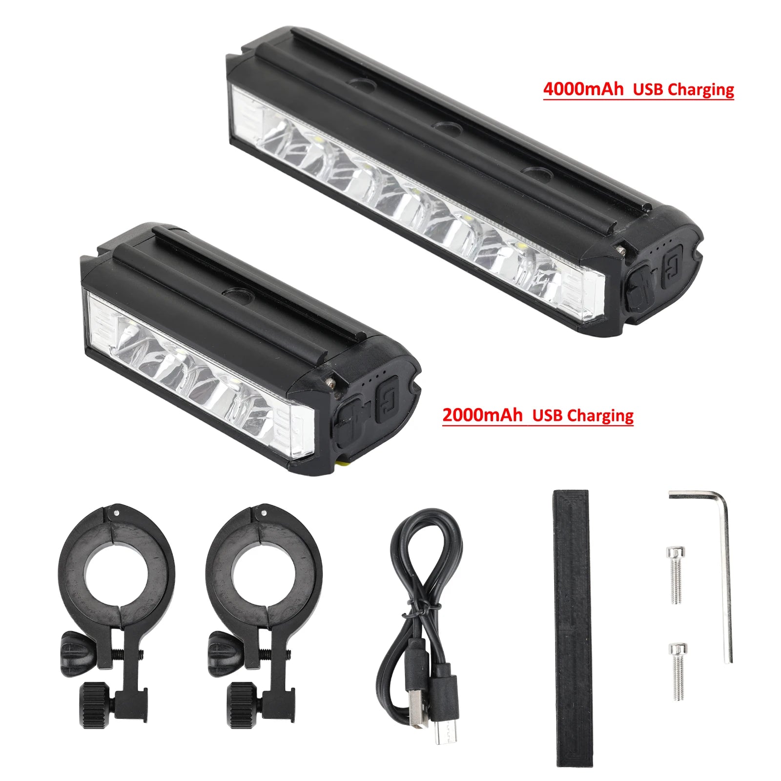 Lampe LED Avant Étanche – Rechargeable USB 2000/4000mAh-phare LED pour trottinette électrique Wayvolt