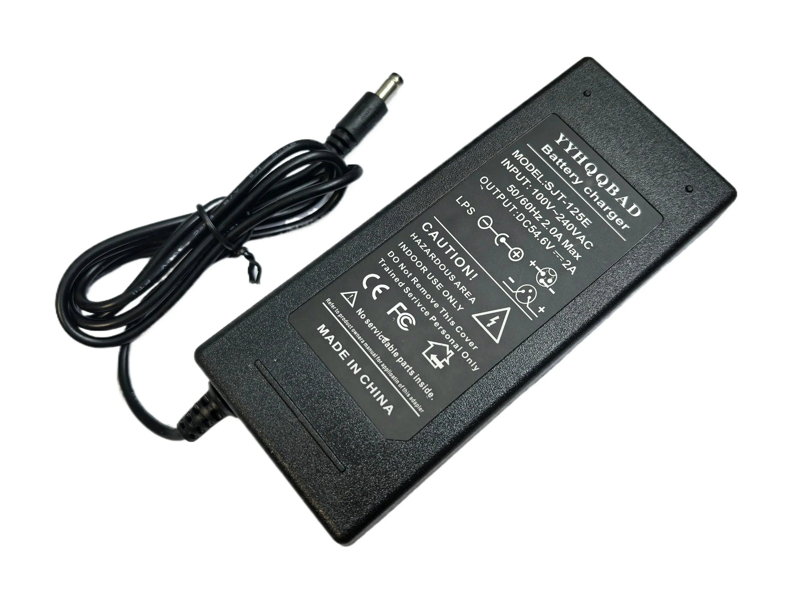 Chargeur 54.6V 2A pour batterie lithium 48V - Wayvolt