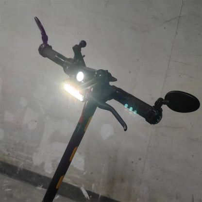 Lampe LED Avant Étanche – Rechargeable USB 2000/4000mAh-phare LED pour trottinette électrique Wayvolt