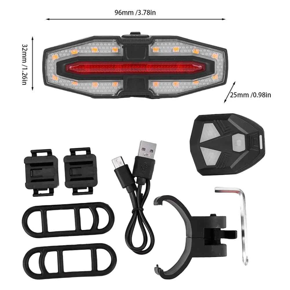 Clignotant LED USB pour Trottinette Électrique