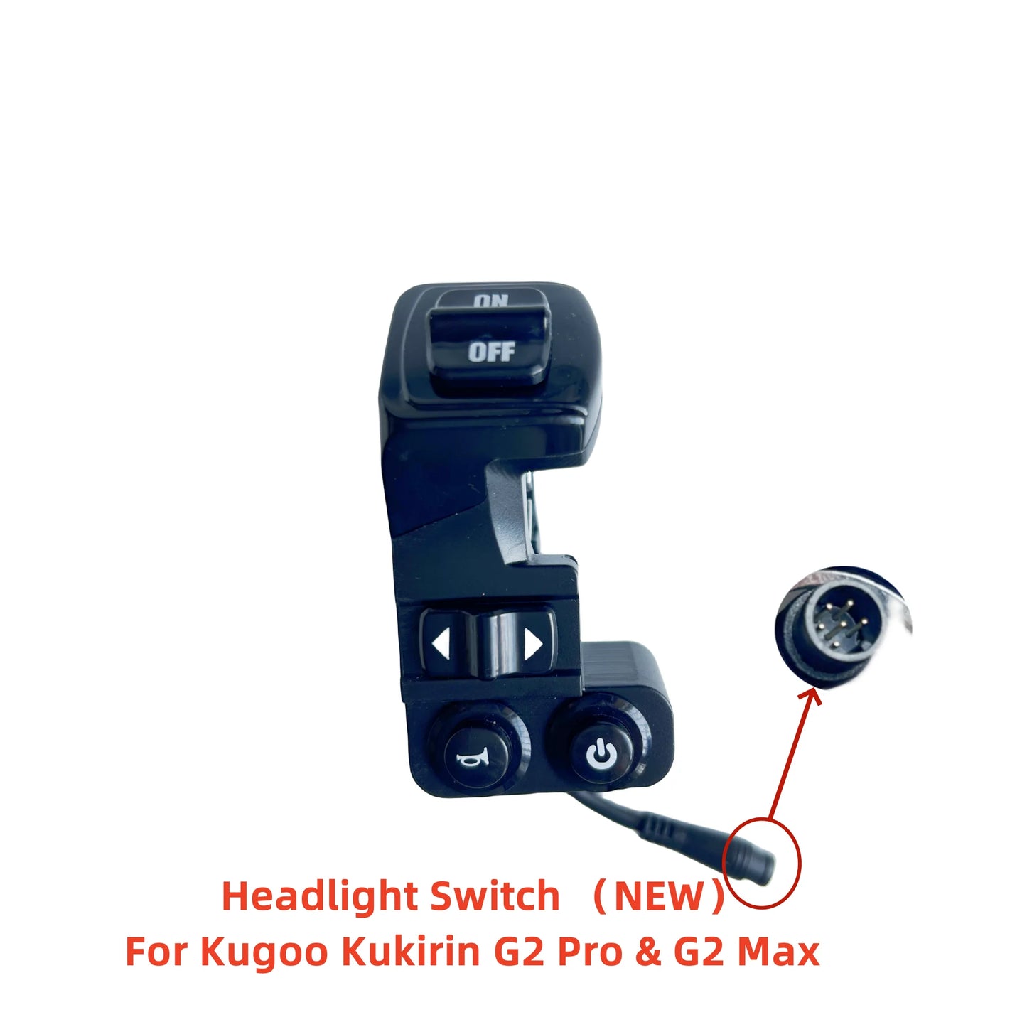 Interrupteur Phare & Clignotants KuKirin G2 Pro / G2 Max-Interrupteurs pour trottinette électrique Wayvolt